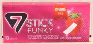 7 Stick Funky 18 pieces Strawberry 2020