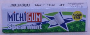Indaco MichiGum 10 pellets Spearmint 2016