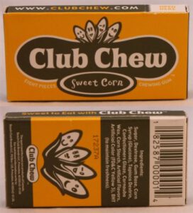Blue Q Sweet Corn Club Chew 2013