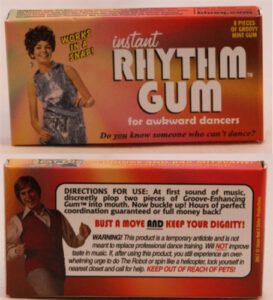 Blue Q Groovy Mint Instant Rhythm Gum 2017