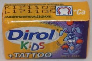 Dirol Kids 6 pellets Juicy Max 2004