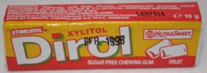 Dirol 12 pellets Fruit 1997