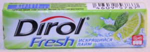 Dirol Fresh 10 pellets Sparkling Lime 2012