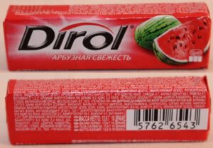Dirol Fruit 10 pellets Watermelon 2012