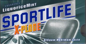 Sportlife X-Plode 10 big pellets LiquoriceMint 2006