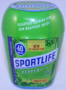 Sportlife 60 pelletsPeppermint Bottle 2007