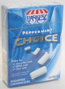 Choice 20 pellets Peppermint 2009