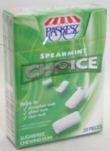 Choice 20 pellets Spearmint 2009