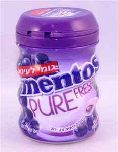 Mentos Pure Fresh 30 dragees Grape 2022