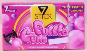 7 Stick Bubble Gum 7 sticks Tutti Frutti 2023