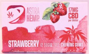 Astra Hemp 12 pellets 17 mg Strawberry 2023