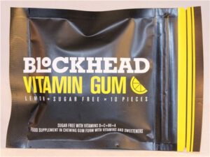 Blockhead Vitamin Gum 10 pellets Lemon 2020