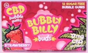 Bubbly Billy 12 pellets 17 mg CBD Strawberry 2024