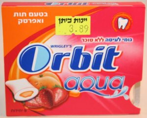 Orbit Aqua 9 pellets Strawberry Peach 2009