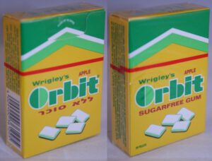 Orbit Box 20 pellets Apple 2004