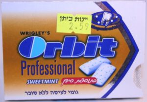 Orbit Pro 10 pellets Sweet Mint 2009